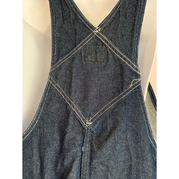 Dickies Bib Overalls NWOT Mens Size XL Regular Denim - Picture 8 of 10